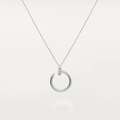 [：Polaidi Jewelry]JUSTE NECKLACE SILVER