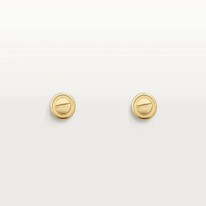 [：Polaidi Jewelry]LOVE EARRINGS GOLD 10MM