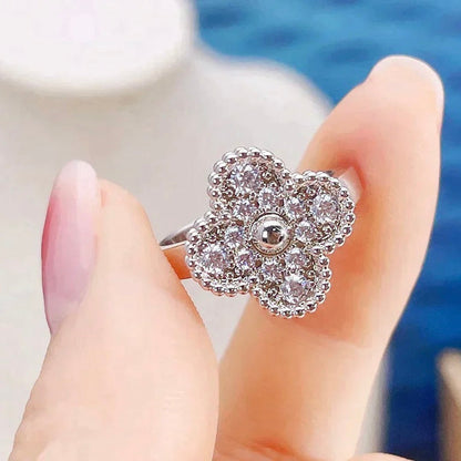 [Polaidi Jewelry]CLOVER DIAMOND RING