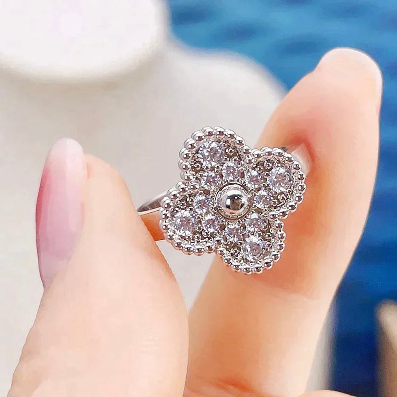 [：Polaidi Jewelry]CLOVER DIAMOND RING