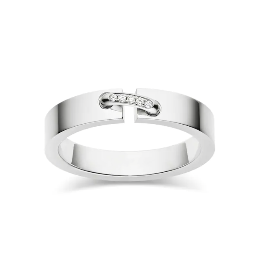 [Polaidi Jewelry]ALLIANCE LIENS VIDENCE DIAMOND 4MM RING