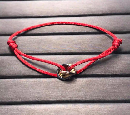 [：Polaidi Jewelry]THREE-RING WRISTBAND-COUPLE STYLE