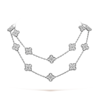 [Polaidi Jewelry ]CLOVER 20 MOTIFS DIAMOND SILVER