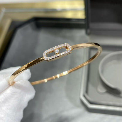 [Polaidi Jewelry]Move Uno pavé flex bangle medium