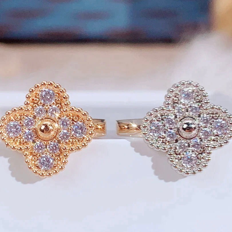 [：Polaidi Jewelry]CLOVER DIAMOND RING