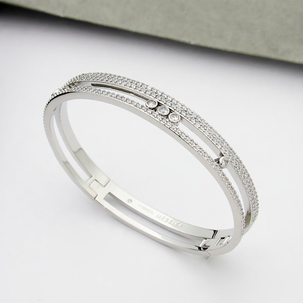 [Polaidi Jewelry]Move Romane pav¨¦ bangle