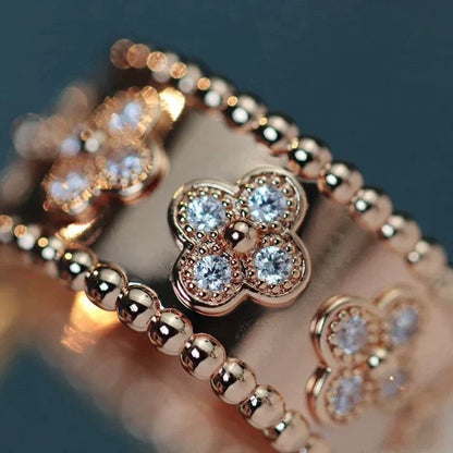 [：Polaidi Jewelry]CLOVER KALEIDOSCOPE RING 10MM