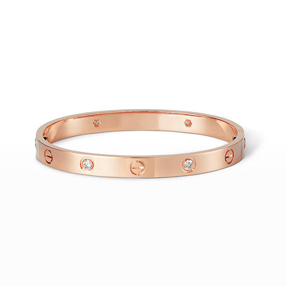 [Polaidi Jewelry]LOVE BRACELET 6.1MM 4 DIAMONDS