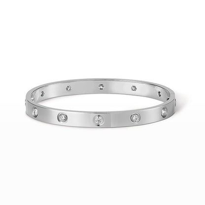 [Polaidi Jewelry]LOVE BRACELET 6.1MM 10 DIAMONDS