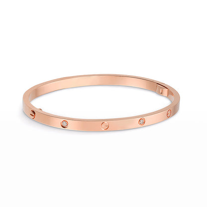 [Polaidi Jewelry]LOVE BRACELET 3.65MM 6 DIAMONDS