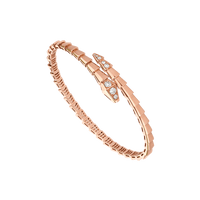 [Polaidi Jewelry ]SERPENTI BRACELET DIAMONDS PINK GOLD
