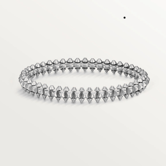 [：Polaidi Jewelry]CLASH SILVER BRACELET