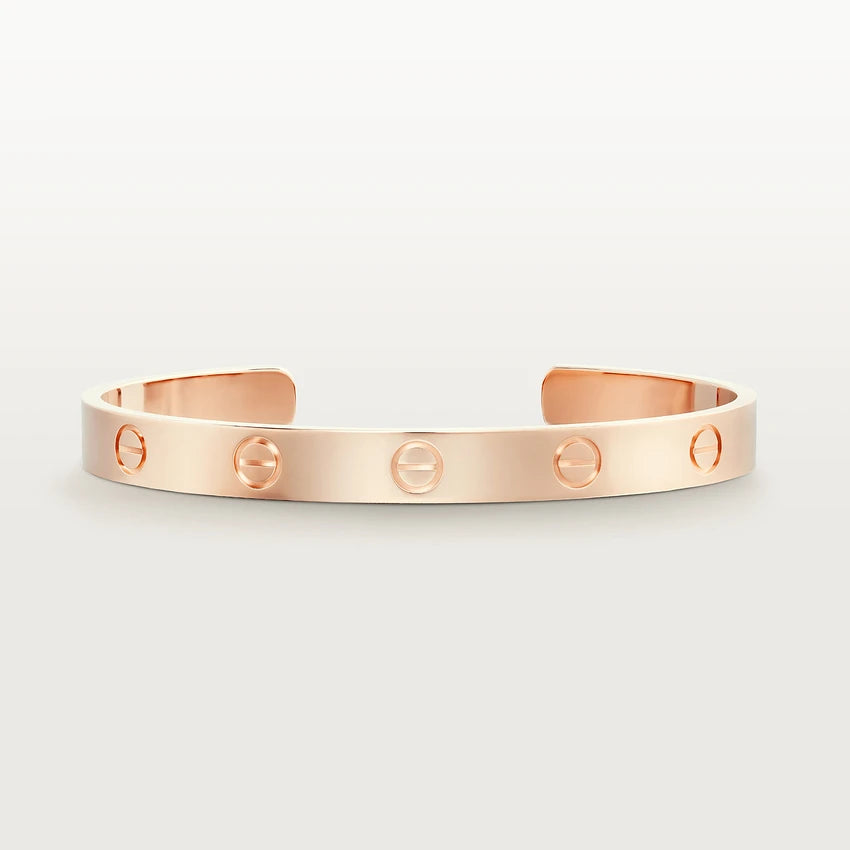 [：Polaidi Jewelry]LOVE BRACELET 6.1MM OPEN CUFF