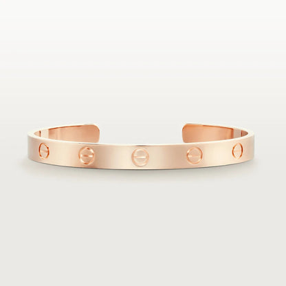 [：Polaidi Jewelry]LOVE BRACELET 6.1MM OPEN CUFF