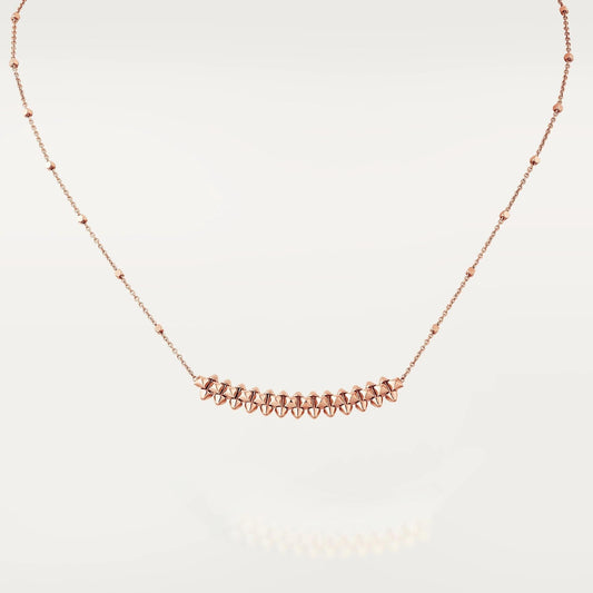 [：Polaidi Jewelry]CLASH PINK GOLD NECKLACE