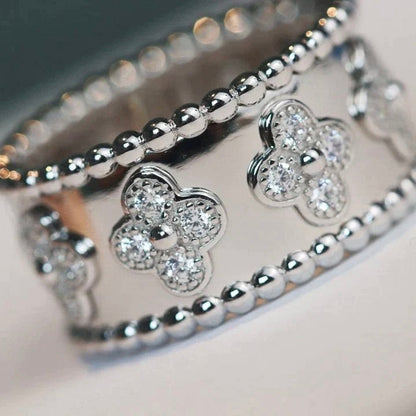 [：Polaidi Jewelry]CLOVER KALEIDOSCOPE RING 10MM