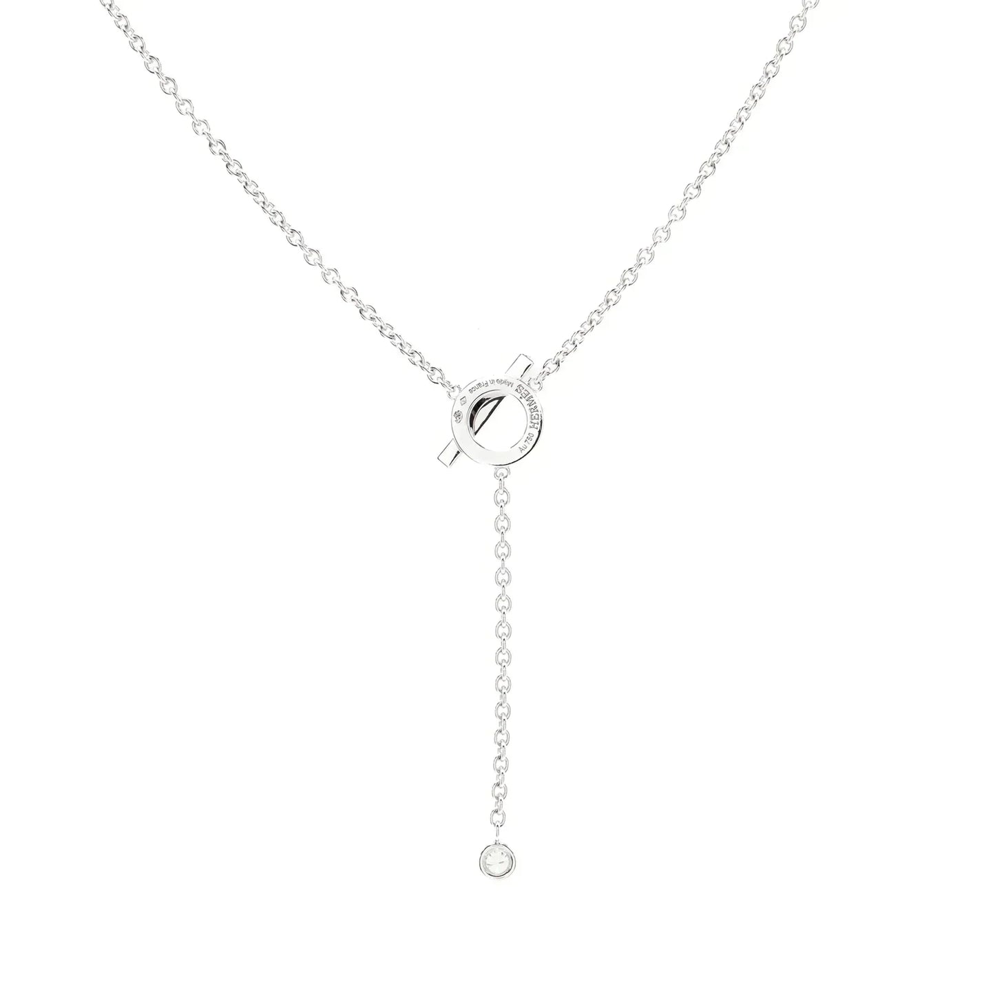 [Polaidi Jewelry]FINESSE SILVER DIAMOND NECKLACE