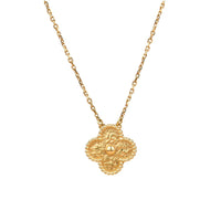 [Polaidi Jewelry ]CLOVER 15MM  BRONZING NECKLACE