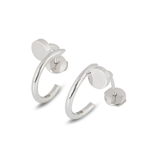 [：Polaidi Jewelry]JUSTE EARRINGS SILVER