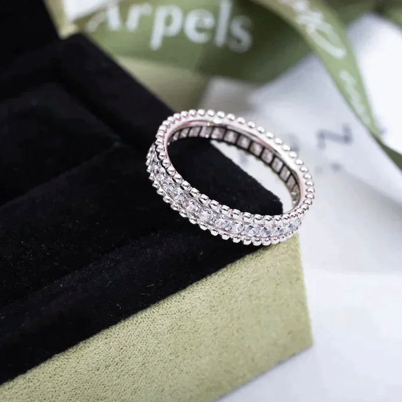 [：Polaidi Jewelry]PERLEE DIAMOND SILVER RING