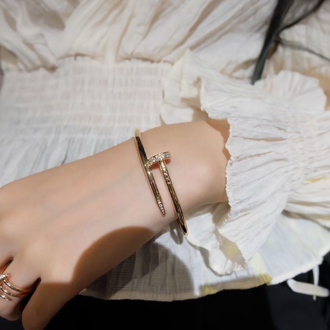 [Polaidi Jewelry]JUSTE BRACELET 3.5MM DIAMONDS