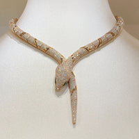 [Polaidi Jewelry ]HAUTE COUTURE GOLD SERPENTI NECKLACE