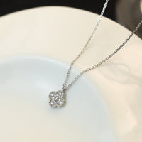 [Polaidi Jewelry ]CLOVER MINI 9.5MM PENDANT DIAMOND NECKLACE