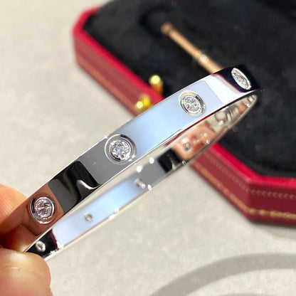[：Polaidi Jewelry]LOVE BRACELET 6.1MM 10 DIAMONDS