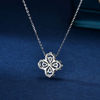 [：Polaidi Jewelry]LOOP NECKLACE FULL MOTIF DIAMOND 16MM MULTIPLE COLORS