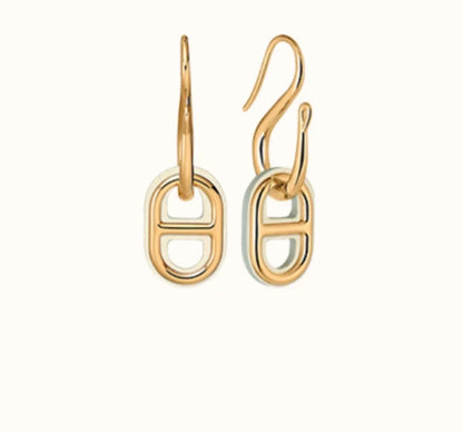 [Polaidi Jewelry]HM O'MAILLON GOLD EARRINGS