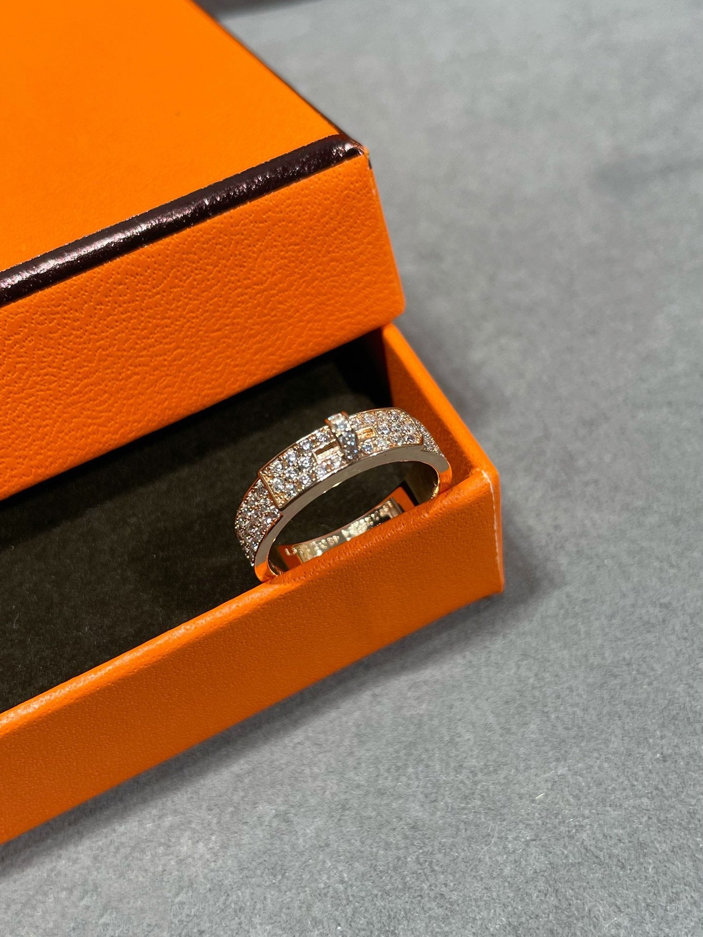 [Polaidi Jewelry]KELLY PINK GOLD DIAMOND RING