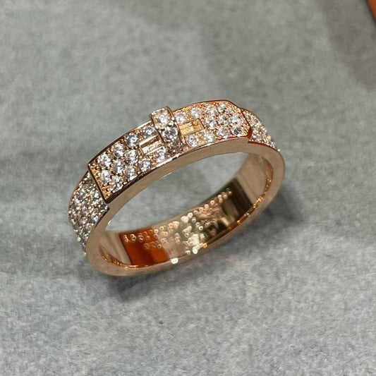 [：Polaidi Jewelry]KELLY PINK GOLD DIAMOND RING