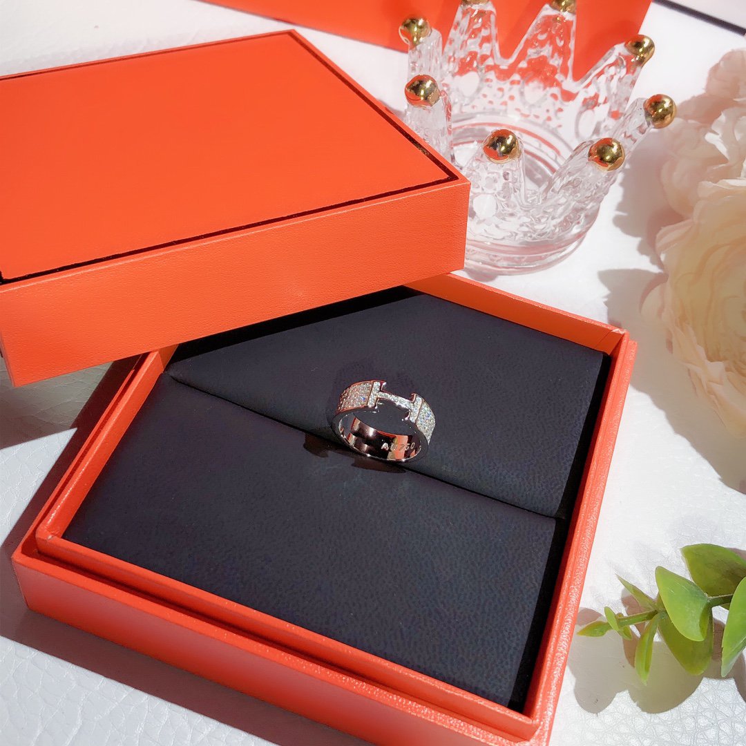 [Polaidi Jewelry]H RING FULL DIAMOND