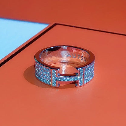 [Polaidi Jewelry]H RING FULL DIAMOND