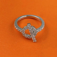 [Polaidi Jewelry ]ECHAPPEE RING SILVER DIAMOND