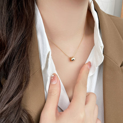[：Polaidi Jewelry]BEE MINI PEDANT DIAMOND NECKLACE