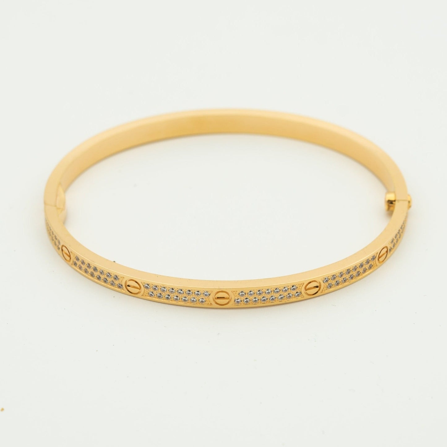 [Polaidi Jewelry]LOVE BRACELET 3.65MM DIAMOND-PAVED