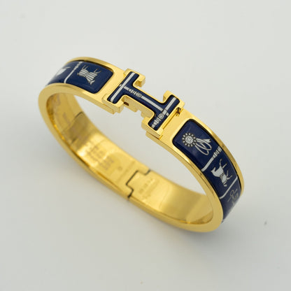 [：Polaidi Jewelry]H BRACELET BLUE CERAMIC