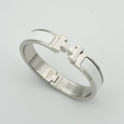 [Polaidi Jewelry]H WHITE BRACELET