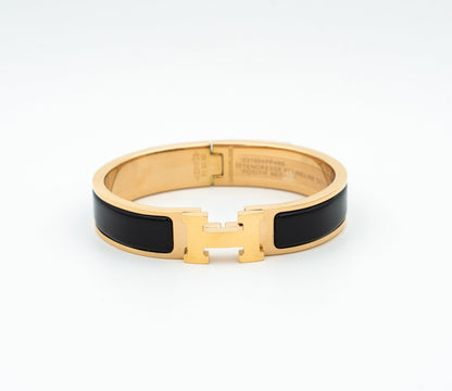 [：Polaidi Jewelry]H BLACK BRACELET