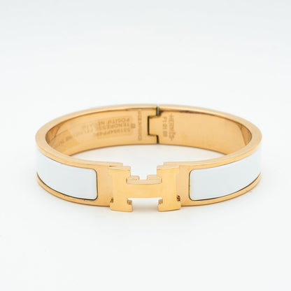 [Polaidi Jewelry]H WHITE BRACELET