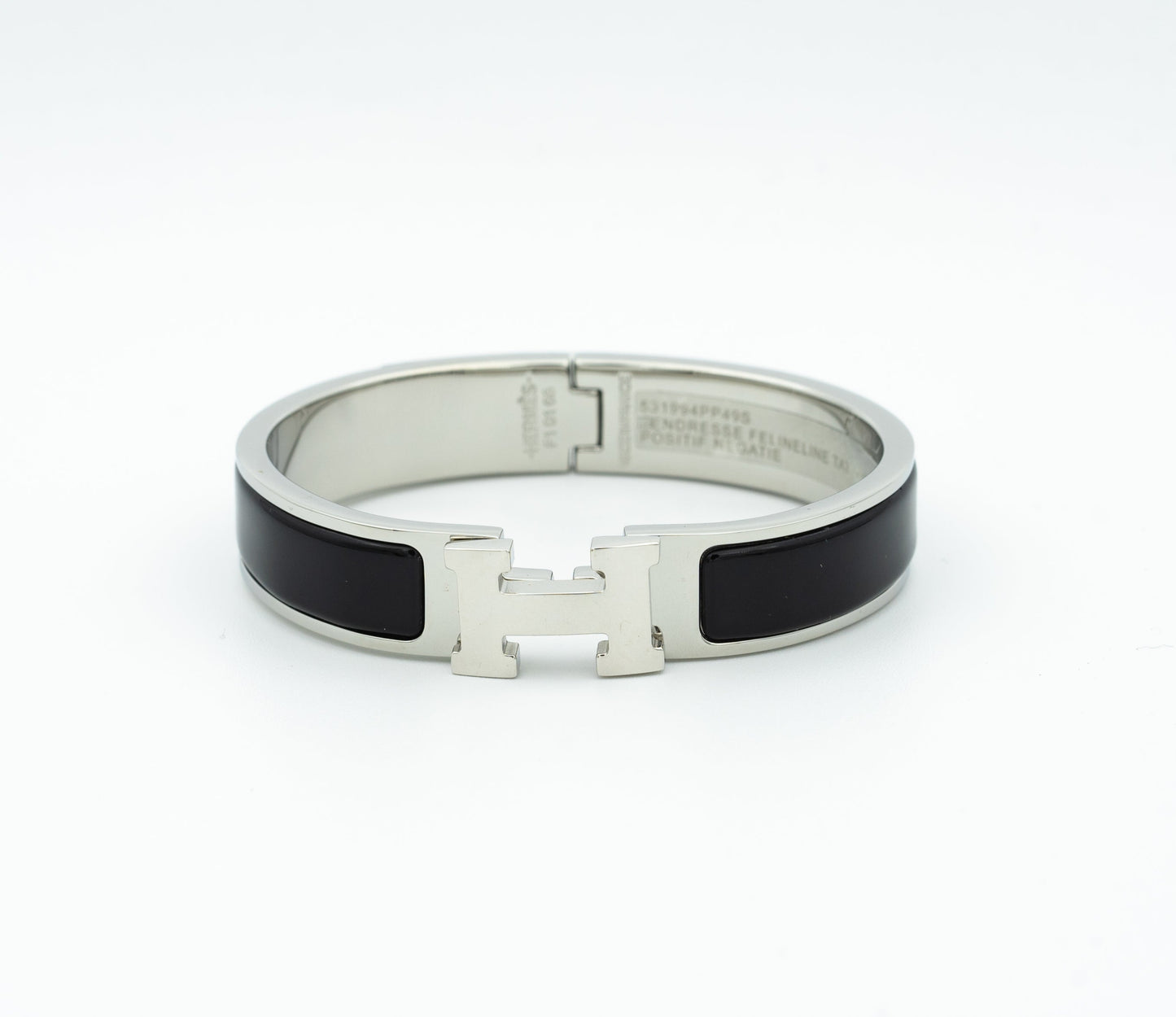 [Polaidi Jewelry]H BLACK BRACELET