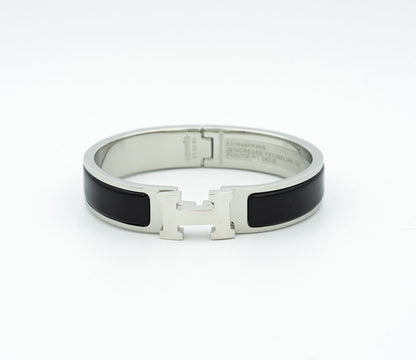 [Polaidi Jewelry]H BLACK BRACELET
