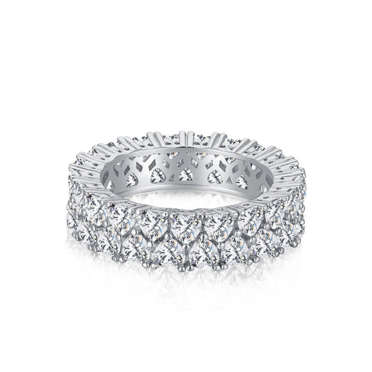 [Polaidi Jewelry]Sparkling Full Heart Ring
