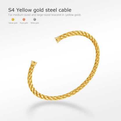 [：Polaidi Jewelry]フォースシリーズ ブレスレットケーブル 50種類 (DIY選択)
