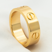 [Polaidi Jewelry ]LOVE RING 5.5MM NO DIAMOND