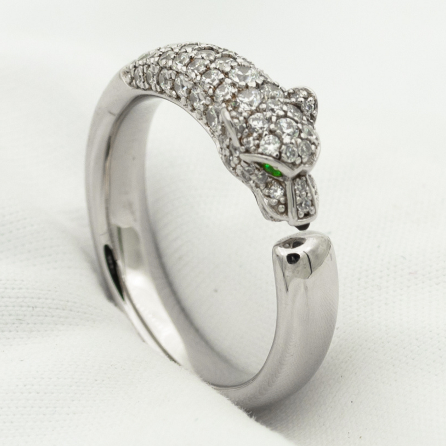 [：Polaidi Jewelry]パンテール リング ダイヤモンド 7.3MM