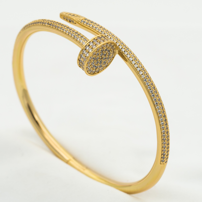 [：Polaidi Jewelry]JUSTE BRACELET 3.5MM ALL DIAMONDS