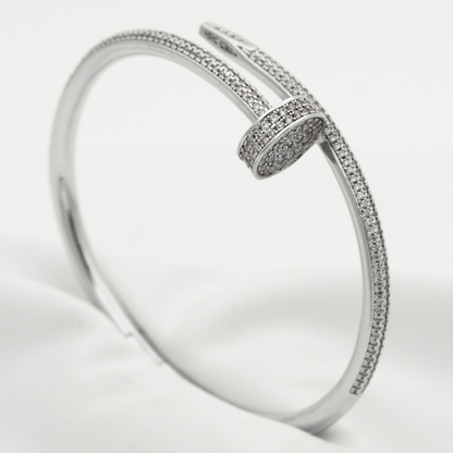 [Polaidi Jewelry]JUSTE BRACELET 3.5MM ALL DIAMONDS