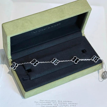 [Polaidi Jewelry] クローバー5モチーフ パルサーストーンブレスレットコレクション